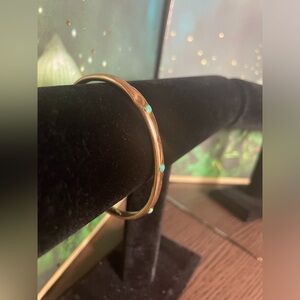 Vintage handmade 14k gold filled bangle bracelet